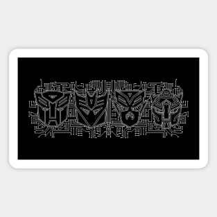 Transformers Circuit Board Magnet